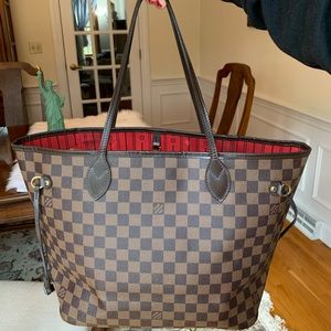 Louis Vuitton Neverfull Mm Damier